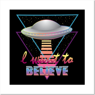 I Want to Believe Posters and Art